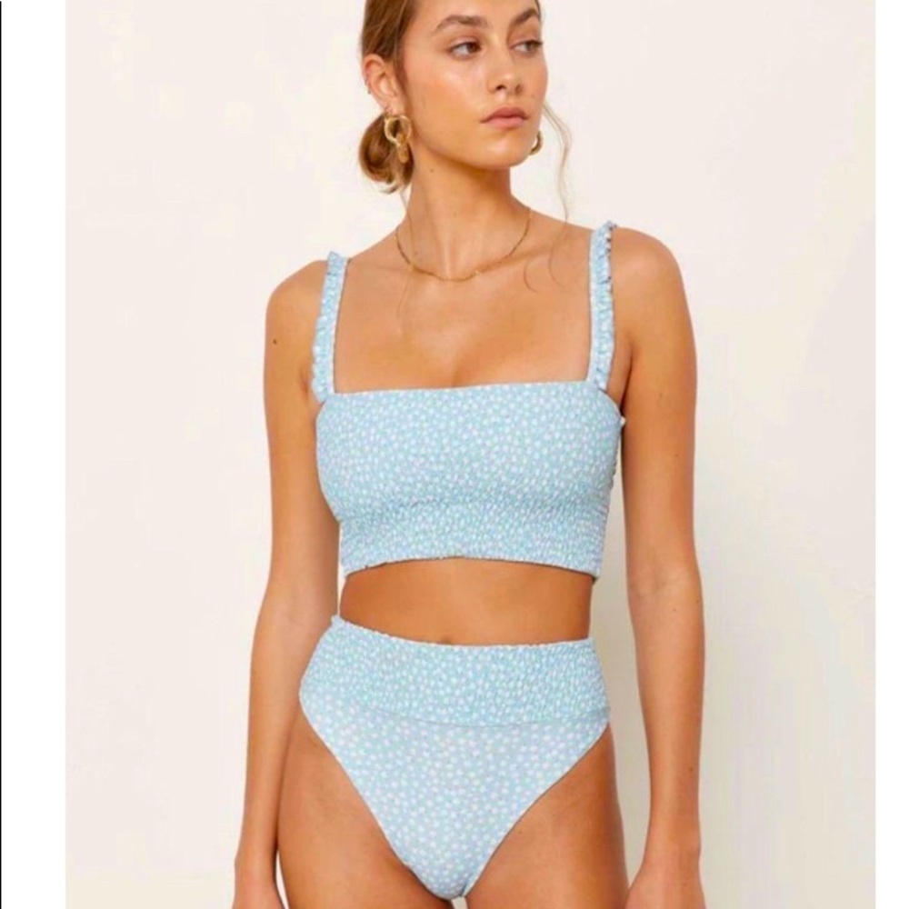 Aila Blue Bikini Set Size S/M